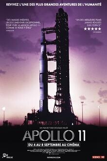 Documentaire : Apollo 11 L'affiche du film Documentaire : Apollo 11