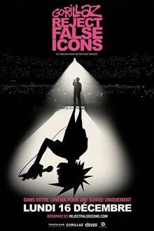 Docu : Gorillaz reject false icons L'affiche du film Docu : Gorillaz reject false icons