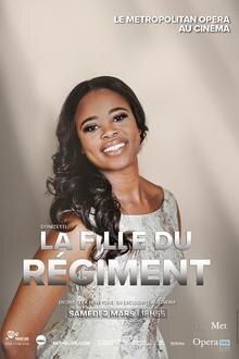 Saison Met 18/19 : La fille du régiment L'affiche du film Saison Met 18/19 : La fille du régiment