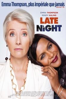 Late Night L'affiche du film Late Night