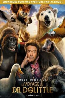Retransmission AVT 1ÈRE : Le voyage du Dr Dolittle L'affiche du film Retransmission AVT 1ÈRE : Le voyage du Dr Dolittle