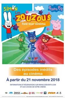 Séance tout petits : Les zouzous font leur c... L'affiche du film Séance tout petits : Les zouzous font leur c...