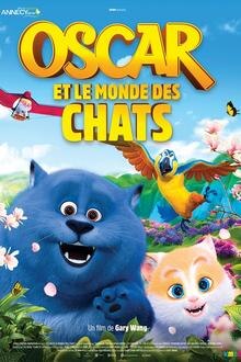 Oscar et le monde des chats L'affiche du film Oscar et le monde des chats